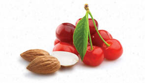 NON FAT  CHERRY AMARETTO YOGURT